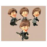 SET OF 4 BEATLES 1964 DOLLS