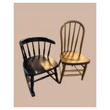 2 CHILDS CHAIRS