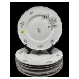SET OF 7 KRAUTHEIM BAVARIA GERMANY FLORAL DINNER