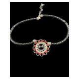 DESIGNER AMERICAN WEST STERLING ONYX CORAL