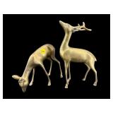 PR OF BRASS DEER