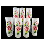 SET OF 7 MID CENTURY GAY FAD STUDIOS HAND PAINTED