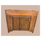 ANTIQUE POPLAR DRYSINK