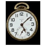 VINTAGE ELGIN 17 JEWEL POCKET WATCH