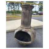 POTTERY CHIMENEA