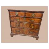18TH CENTURY OLIVE WOOD 5 DRAWER CHEST