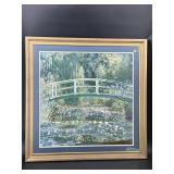 CLAUDE MONET BRIDGE OVER WATER LILIES PRINT