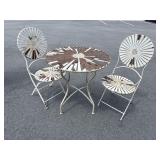 METAL BISTRO FOLDING SET
