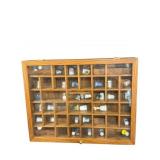 HANGING THIMBLE DISPLAY CASE