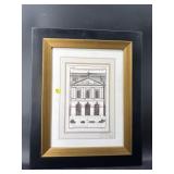 GRECIAN ARCHITECTURAL DECORATIVE PRINT