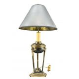 ORNATE BRASS ORMOLU TABLE LAMP