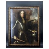 PORTRAIT OF WILLIAM III PRINT ON BOARD
