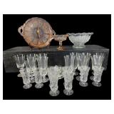 LARGE LOT PINK DEPRESSION ELEGANT AND ETCHED