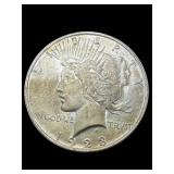 1923 P UNC SILVER PEACE DOLLAR
