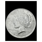 1923 P UNC SILVER PEACE DOLLAR