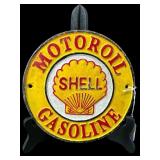 CAST IRON SHELL ADVERTISING SIGN