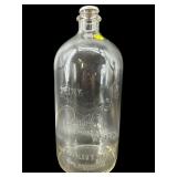 ANTIQUE 1 GALLON PUROCK DISTILLED WATER JUG WITH