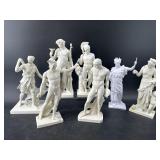 LOT OF 7 3D PRINTED ROMAN FIGURINES