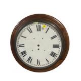 ANTIQUE DOVETAILED WALL CLOCK WITH PARTS