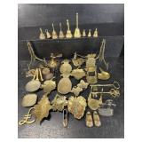 LARGE LOT OF BRASS ITEMS