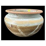 SIGNED ROSENBLOOM ART POTTERY HANGING JARDINIï¿½RE