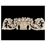 ORNATE GOLD FRUITS AND URN WALL HANGING