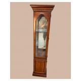 CHERRY FINISH NARROW CURIO