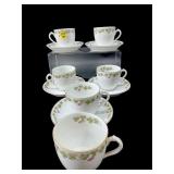 11 PCS LIMOGE AUSTRIA DEMITUS CUPS