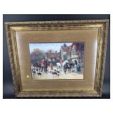 HUNT SCENE PRINT