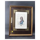 SPENCER COMPTON PORTRAIT ENGRAVING PRINT
