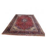 13 FT 8 IN X 9 FT 10 IN HANDMADE PERSIAN CARPET