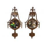 2 CHELSEA HOUSE BELLFLOWER URN MIRRORS