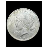 1922 P UNC PEACE SILVER DOLLAR