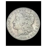 1884 S MORGAN SILVER DOLLAR