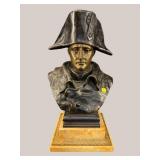 SIGNED BARIL 1830 BRONZE BUST OF NAPOLEON
