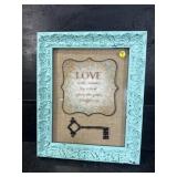 PAINT DECORATED WALL HANGING