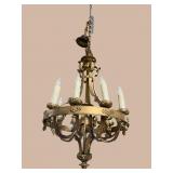 HIGH QUALITY IRON GOTHIC CHANDELIER