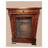 CHERRY FINISH SHORT CURIO