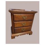 AMERICAN DREW 3 DRAWER NIGHTSTAND