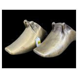 PR OF ANTIQUE BRASS STIRRUPS