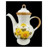 MIKASA SUNNY SIDE STONEWARE TEAPOT