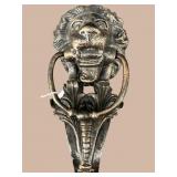 LARGE ORNATE LION DOOR KNOCKER