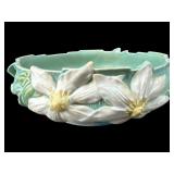 LARGE ROSEVILLE POTTERY CLEMATIS BOWL
