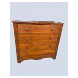 4 DRAWER PINE CHEST