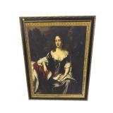 PRINT ON BOARD OF QUEEN ANNE