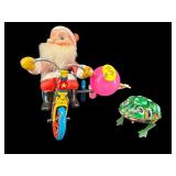 2 PC LOT VINTAGE WIND UP TOYS