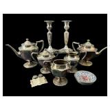 LOT OF MISC SILVERPLATE