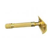 LARGE HEAVY BRASS RAZOR DISPLAY