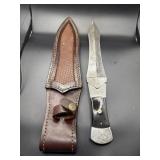 DAMASCUS FIXED BLADE KNIFE