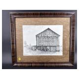 SIGNED AND NUMBERED PEN AND INK MAIL POUCH